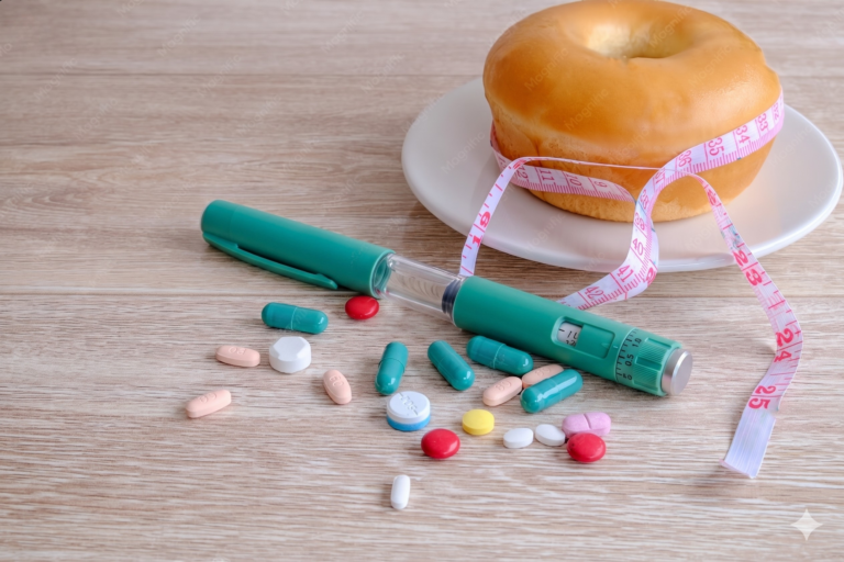 Assortment of weight loss medications in Canada